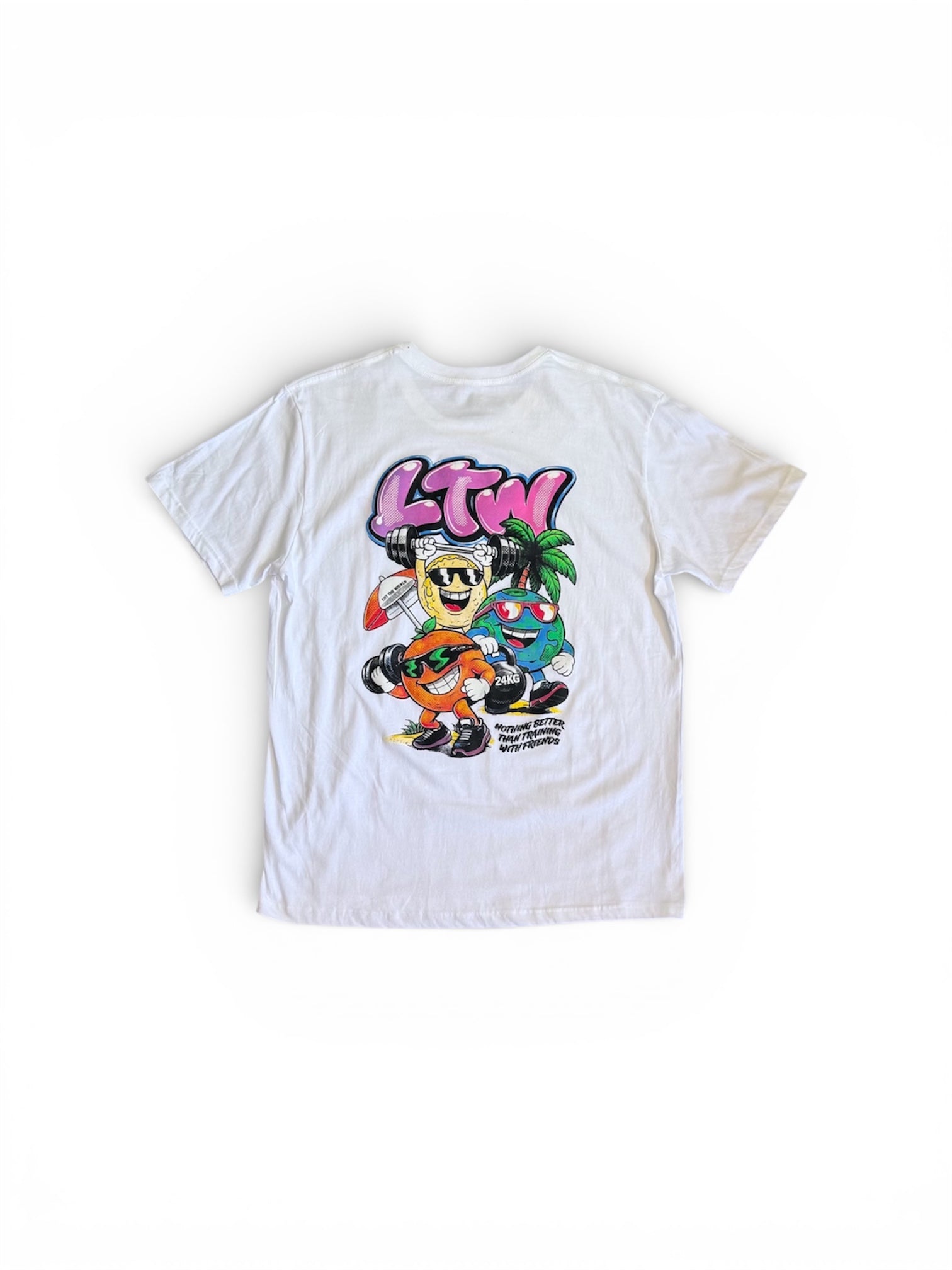 Polera Friends LTW Blanca