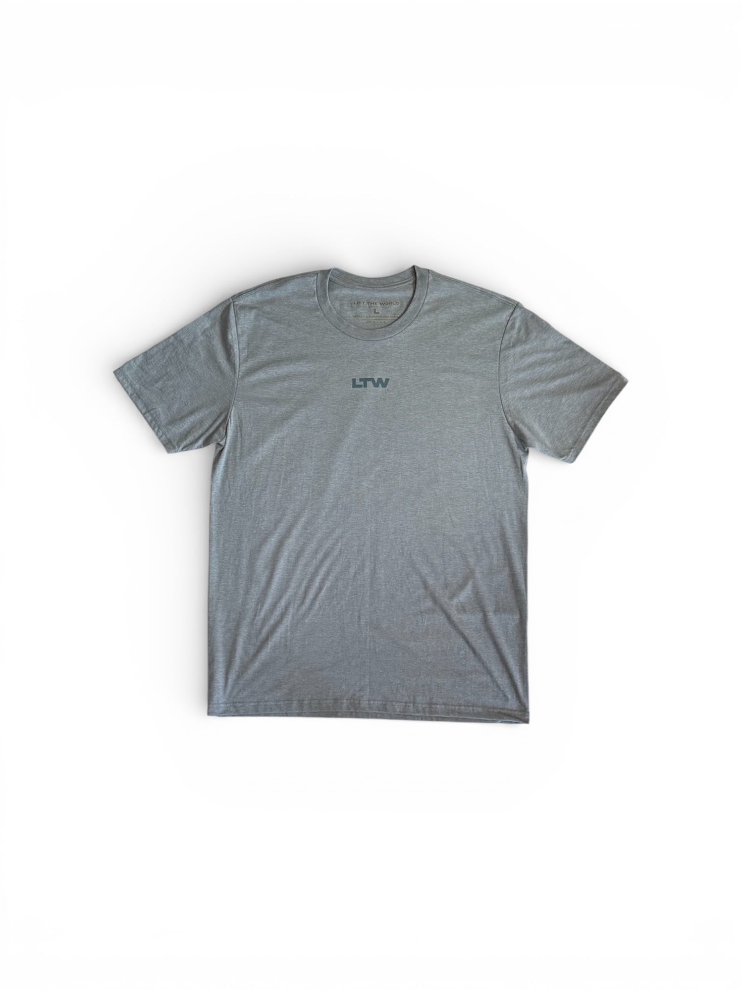 Polera Circle Gris Azul