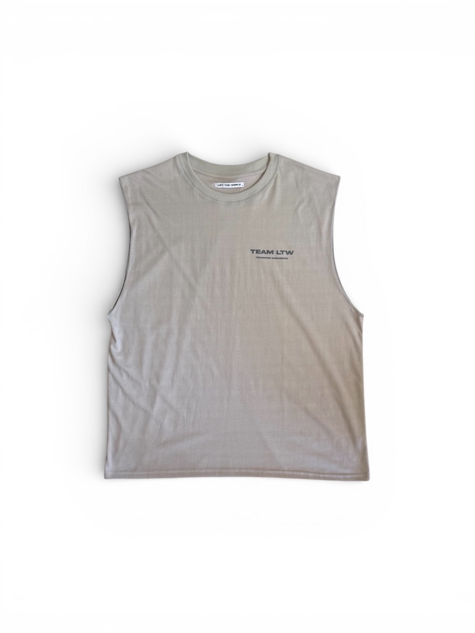 Polera Musculosa Team Gris