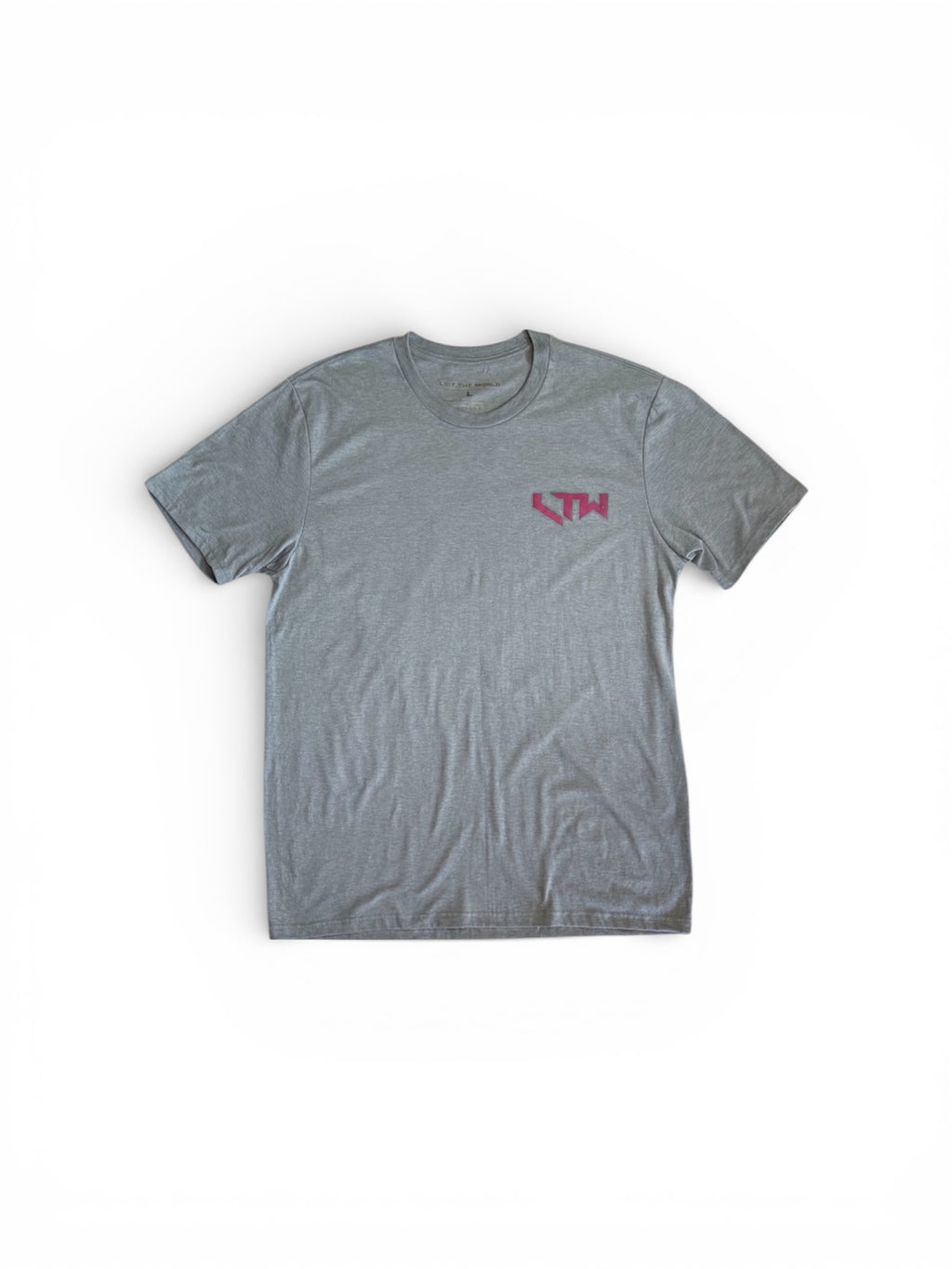 Polera Kiss My Lift Gris Azulado