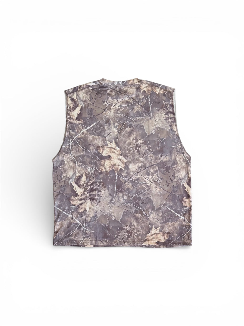 Polera Sin Manga Camo