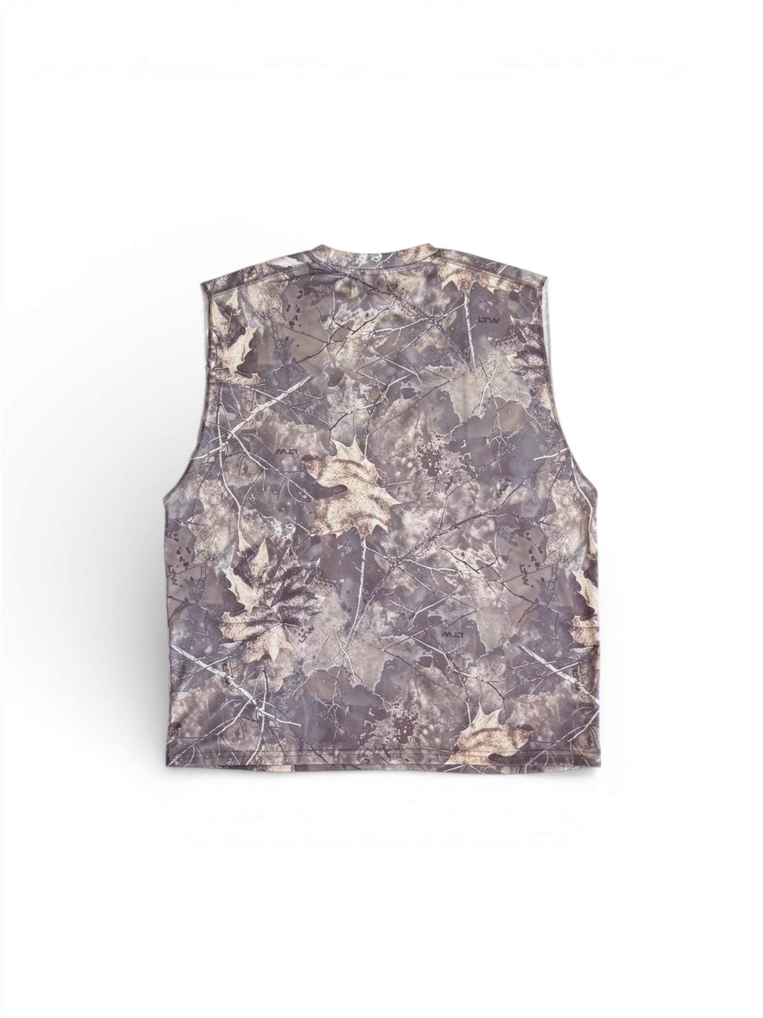 Polera Sin Manga Camo